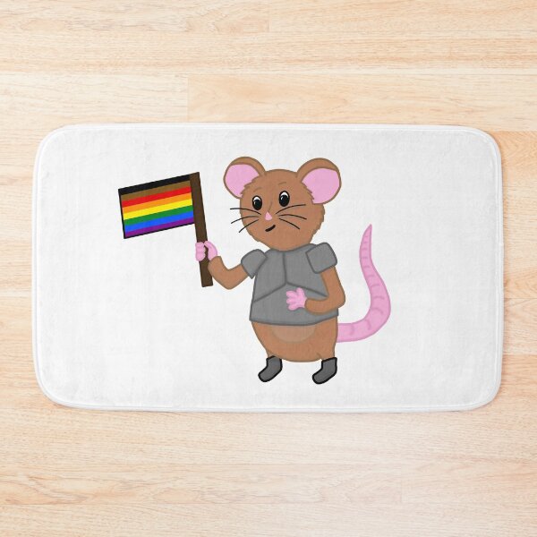 Item preview, Sir Wombleton With Philadelphia Pride Flag designed and sold by ChloeCosDesigns.
