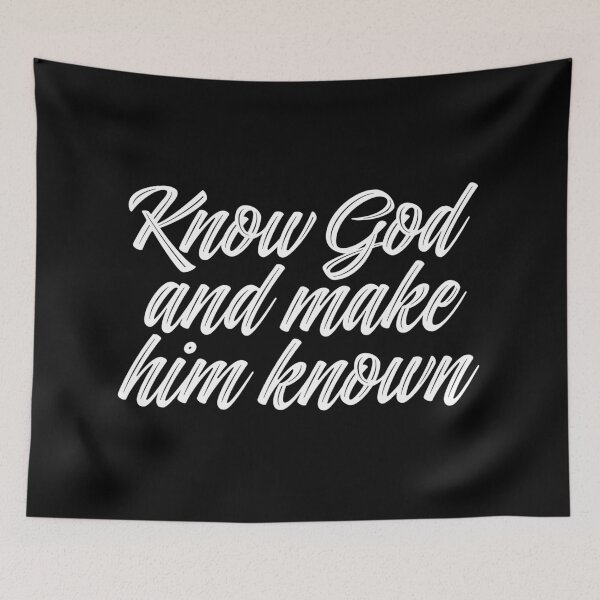 Item preview, Know God and make him known. v.5 designed and sold by x1brett.