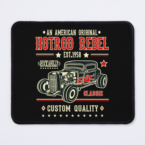 Item preview, 50s Rockabilly Retro Hot Rod Rock and Roll Vintage Rocker 1958 Classic designed and sold by MemphisCenter.