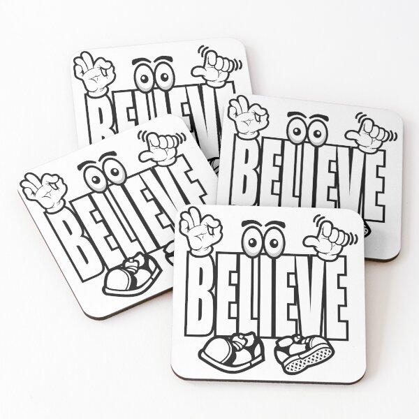 Item preview, Believe – Motivational Graffiti Character Bold designed and sold by NFTWords.