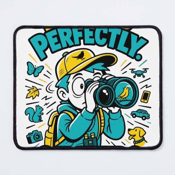 Item preview, Funny Birdwatcher Attention Span Sarcasm designed and sold by VisualArtsOasis.