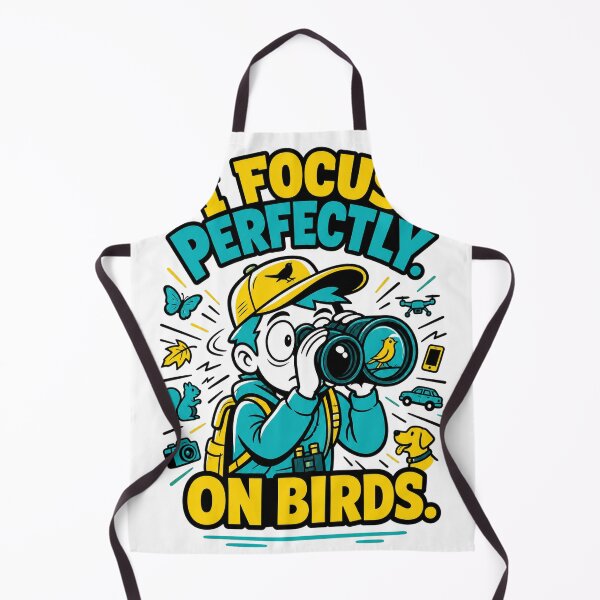 Item preview, Funny Birdwatcher Attention Span Sarcasm designed and sold by VisualArtsOasis.