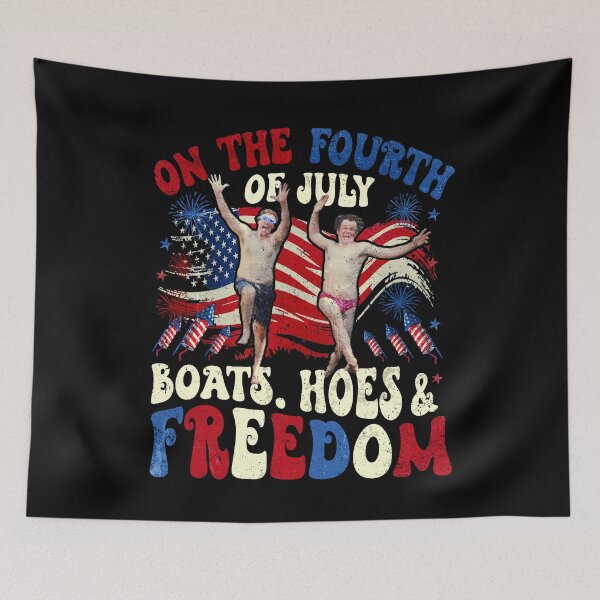 Item preview, On The Fourth Of July Boats, Hoes & Freedom designed and sold by elongatedjazz.