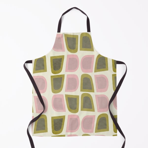Item preview, MoCo Midcentury Composition Olive Green and Pink designed and sold by mirimo.