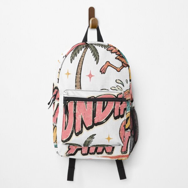 Item preview, Undiagnosed But Something Ain't Right Surfing Flamingo Retro Summer designed and sold by Region.