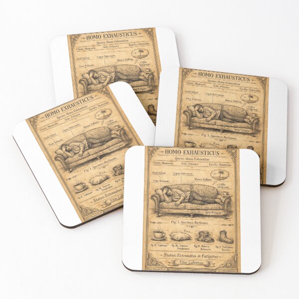 Item preview, Homo Exhausticus — Taxonomic Classification designed and sold by Print Loft.