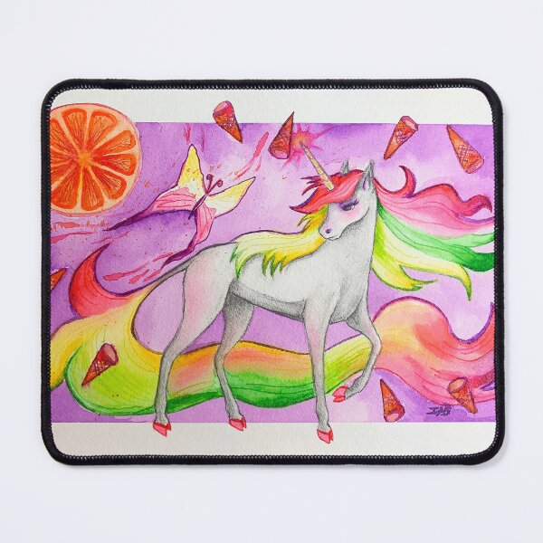 Item preview, Citrus Unicorn Watercolor designed and sold by invokeartsense.