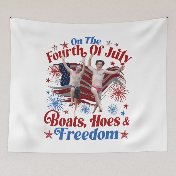 Item preview, On The Fourth Of July Boats, Hoes & Freedom designed and sold by elongatedjazz.
