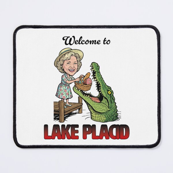 Item preview, Welcome to Lake Placid with Betty White and Pet Aligator designed and sold by tigrootiger.