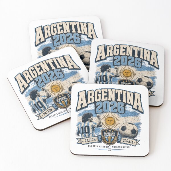 Item preview, Argentina 2026 Football World Cup Champions Dream | Albiceleste Fan Shirt designed and sold by rushaib.