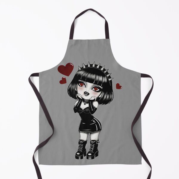 Item preview, Gothic Chibi Ossi in Love - Creepy Cute Vampire Girl designed and sold by Ossidiana..