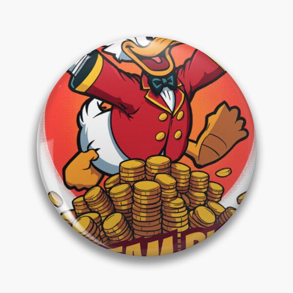 Item preview, Dream Big Stack Bigger Rich Duck Success Motivation Funny Wealthy Duck Design designed and sold by Kayousy.