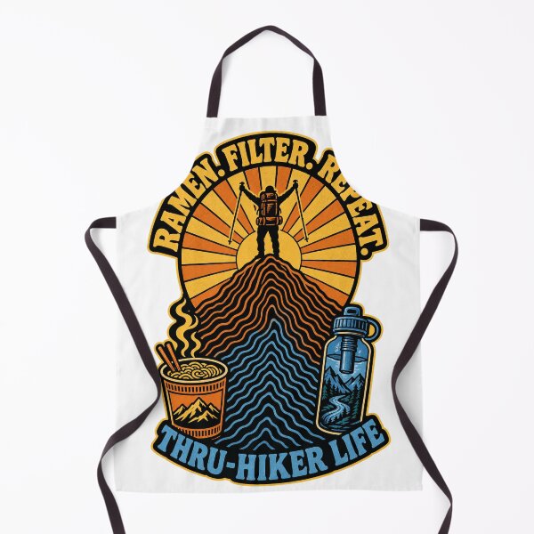 Item preview, Thru Hiker Topographic Trail Philosophy designed and sold by VisualArtsOasis.