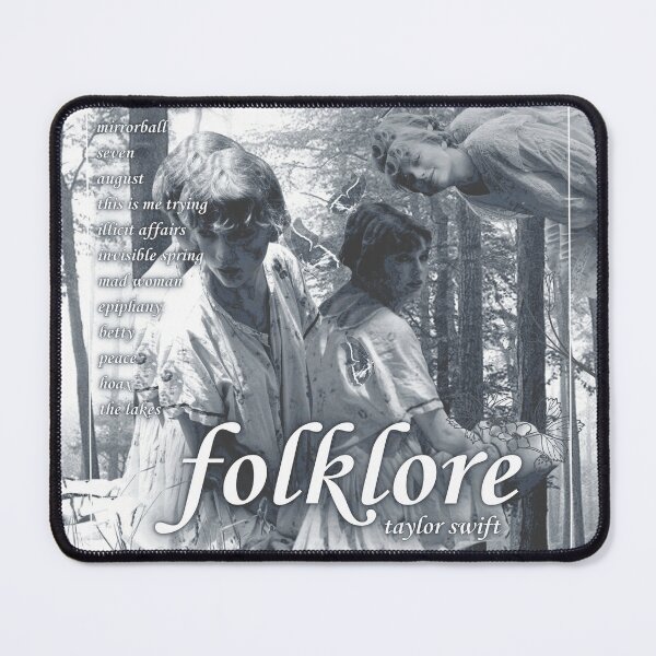 Item preview, taylor inspired folklore 'poster' designed and sold by dandelionzone.