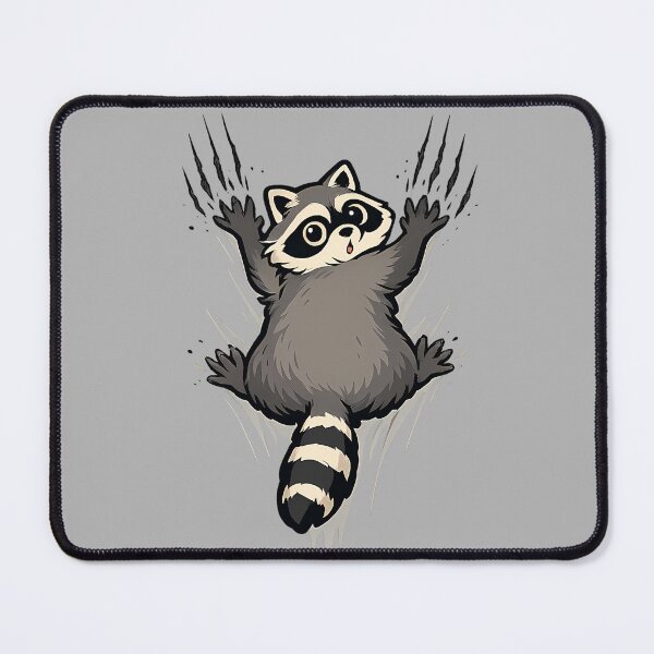 Item preview, Raccoon Sliding Down Back Print Shirt Funny Goblincore Gift Trash Panda Tee Cute Chaos Raccoon Lover Funny Animal Shirt designed and sold by Gremlin Hours.