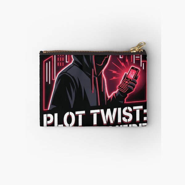 Item preview,  Plot Twist Im Just Here For The Villain Funny Thriller Fan Aesthetic Gift designed and sold by HappyHarmony40.