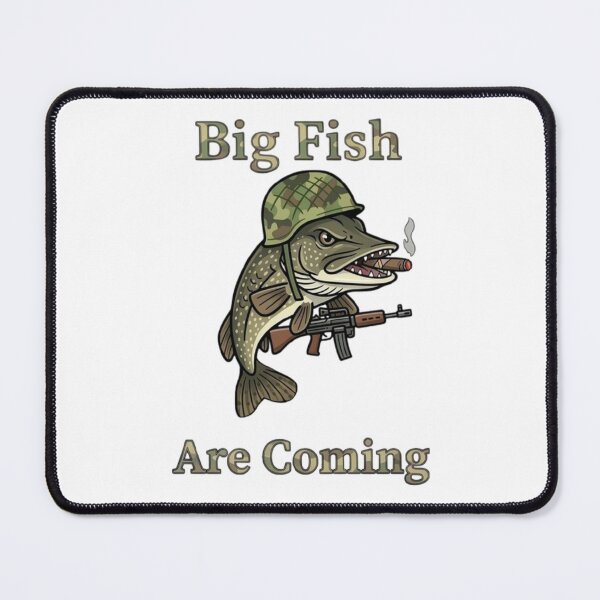 Item preview, Big fish are Coming pike designed and sold by Stefanrajzer.