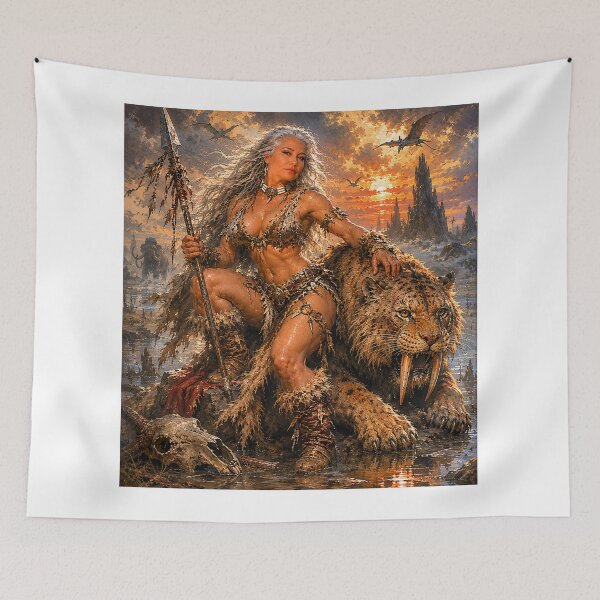 Item preview, The Sabertooth Queen designed and sold by ITSimagination.