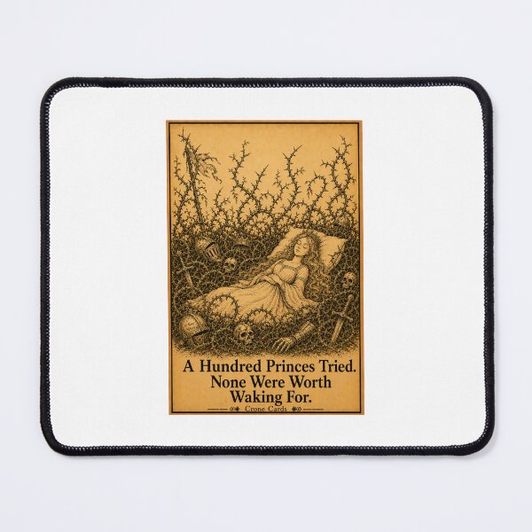 Item preview, Crone Cards — A Hundred Princes Tried. None Were Worth Waking For. designed and sold by Kay Mhor Studio.