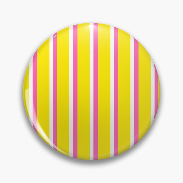 Item preview, Yellow with Pink and White Stripes Pattern designed and sold by OneThreeSix.