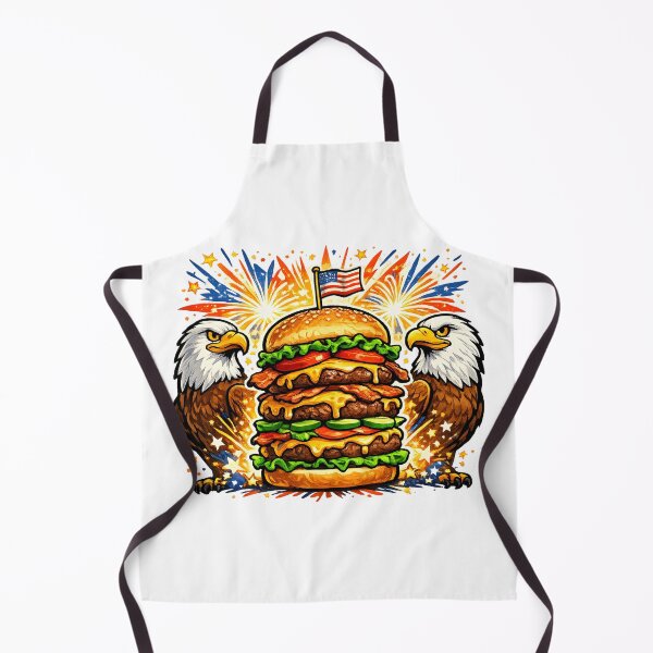 Item preview, Freedom Burger All American BBQ designed and sold by PatiImagination.