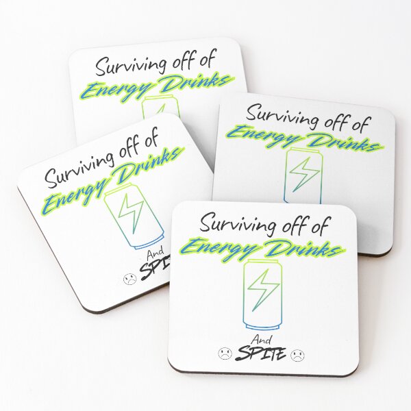 Item preview, Surviving off of energy drinks and spite designed and sold by Zephyrus47.