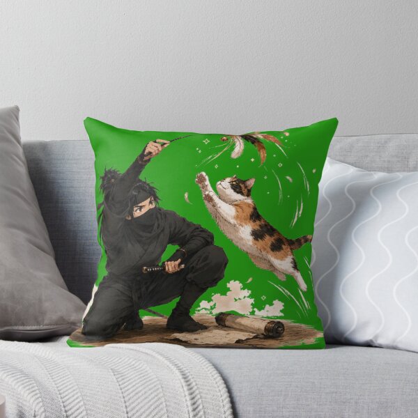Item preview, Ninja vs Cat Toy — Mission Abandoned designed and sold by Aguri-tei.
