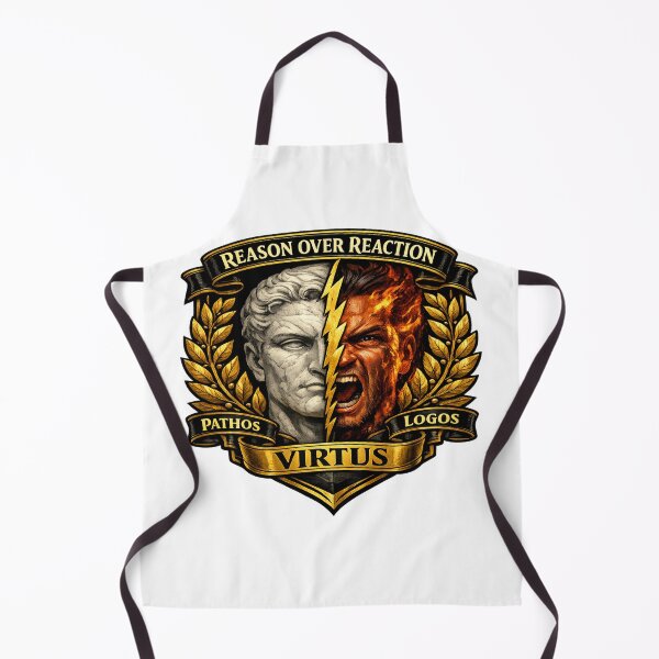 Item preview, Reason Over Reaction Stoic Emblem designed and sold by Dresut.
