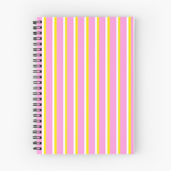 Item preview, Pink with Yellow and White Stripes Pattern designed and sold by OneThreeSix.