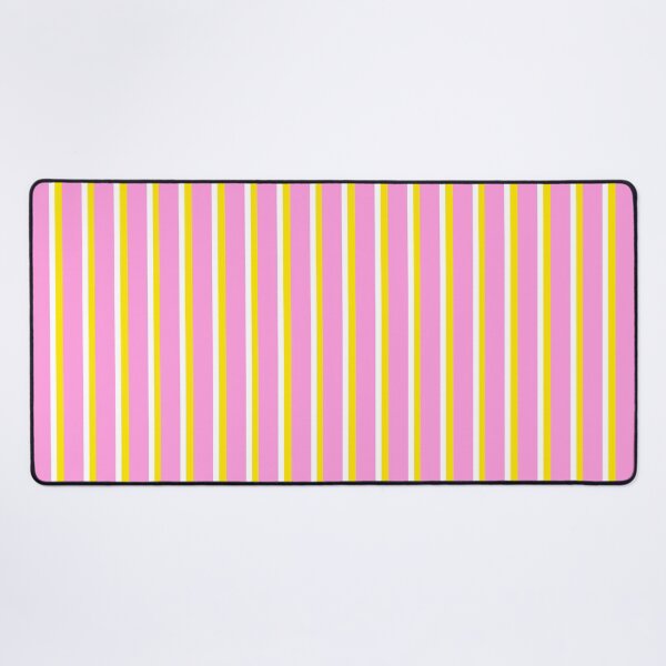 Item preview, Pink with Yellow and White Stripes Pattern designed and sold by OneThreeSix.