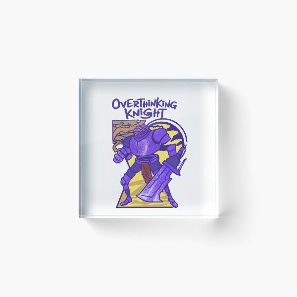 Item preview, Overthinking Knight Funny RPG Gamer Anxiety designed and sold by BeckettVisions.
