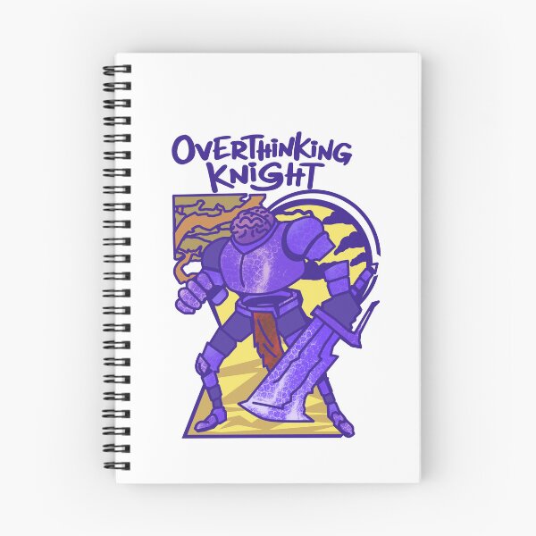 Item preview, Overthinking Knight Funny RPG Gamer Anxiety designed and sold by BeckettVisions.