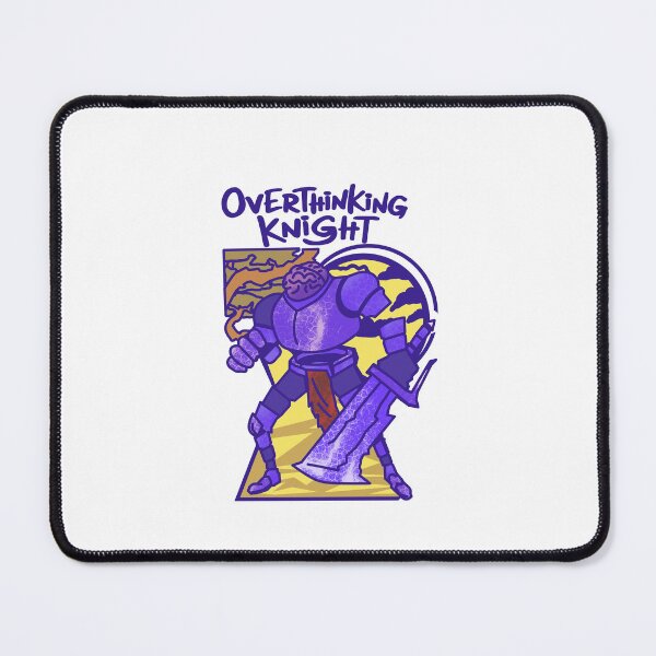 Item preview, Overthinking Knight Funny RPG Gamer Anxiety designed and sold by BeckettVisions.