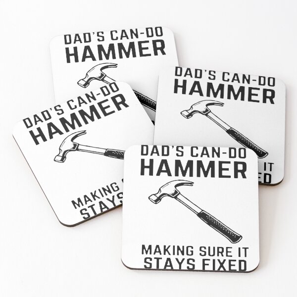 Item preview, Dads Can Do Hammer Fathers Day designed and sold by Hilmanku.