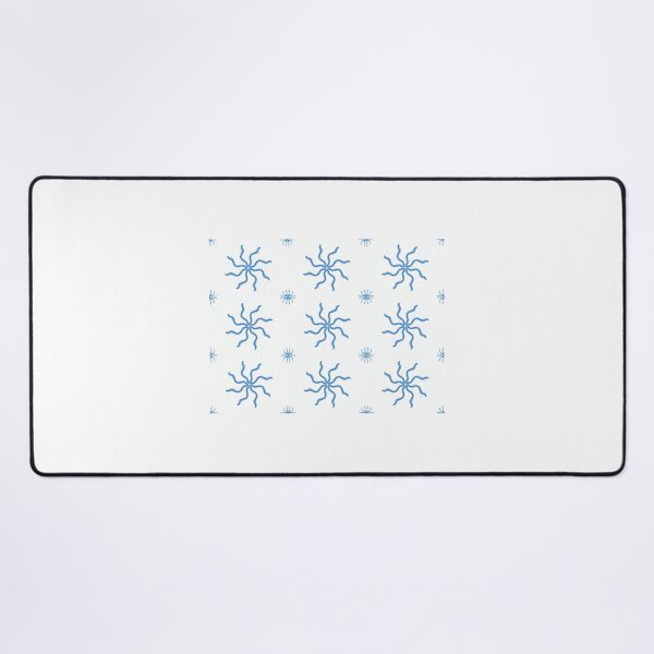 Item preview, Blue fabric pattern style designed and sold by Artchara..
