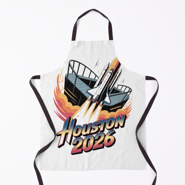 Item preview, Houston 2026 Space Shuttle Football T-Shirt V19 designed and sold by DarylWelsh2024.