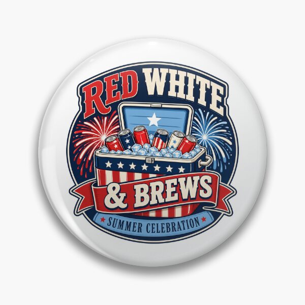 Item preview, Red White & Brews Summer Celebration designed and sold by Forged in the Warp.