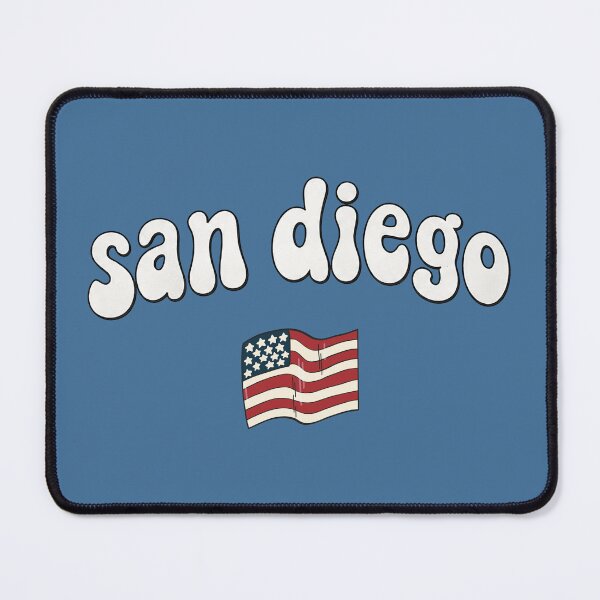 Item preview, San Diego California Cute Skyline Retro City designed and sold by HowToCanadian.