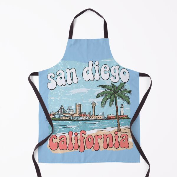 Item preview, San Diego California Cute Skyline Retro City designed and sold by HowToCanadian.