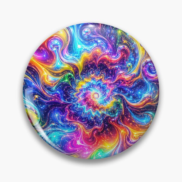 Item preview, Liquid Rainbow Explosion – Neon Psy Flow 2 designed and sold by RH Design Lab.