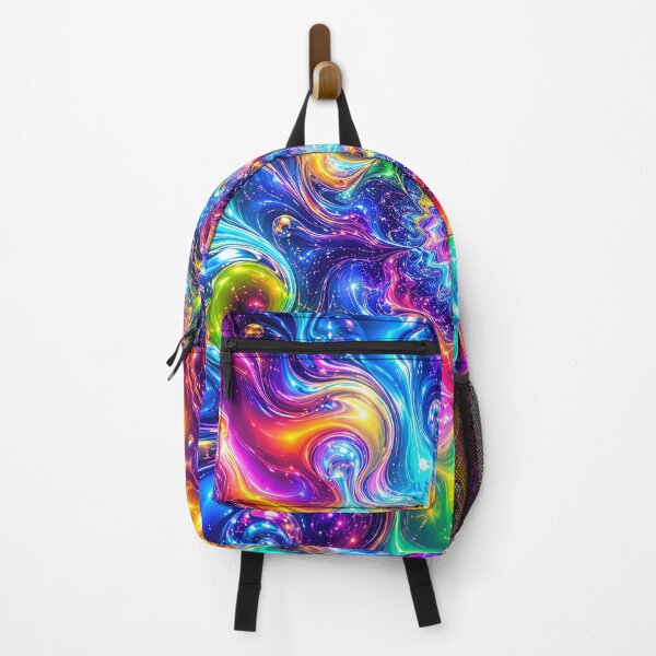 Artikelvorschau, Liquid Rainbow Explosion – Neon Psy Flow 2 entworfen und verkauft von RH Design Lab.