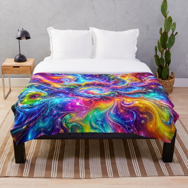 Artikelvorschau, Liquid Rainbow Explosion – Neon Psy Flow 2 entworfen und verkauft von RH Design Lab.