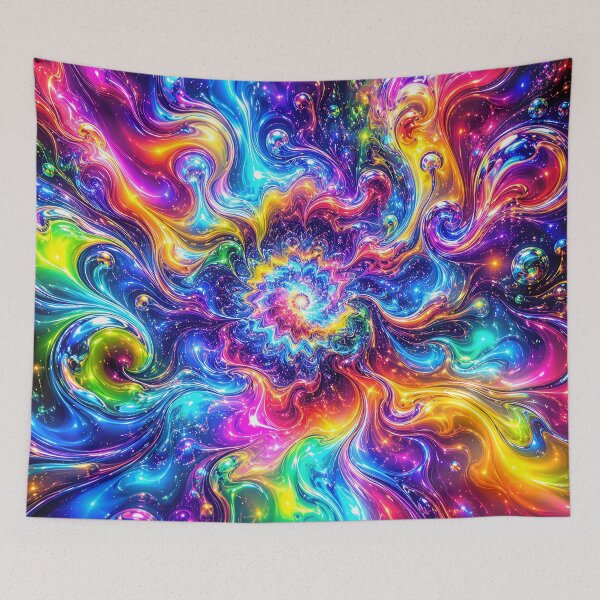 Item preview, Liquid Rainbow Explosion – Neon Psy Flow 2 designed and sold by RH Design Lab.