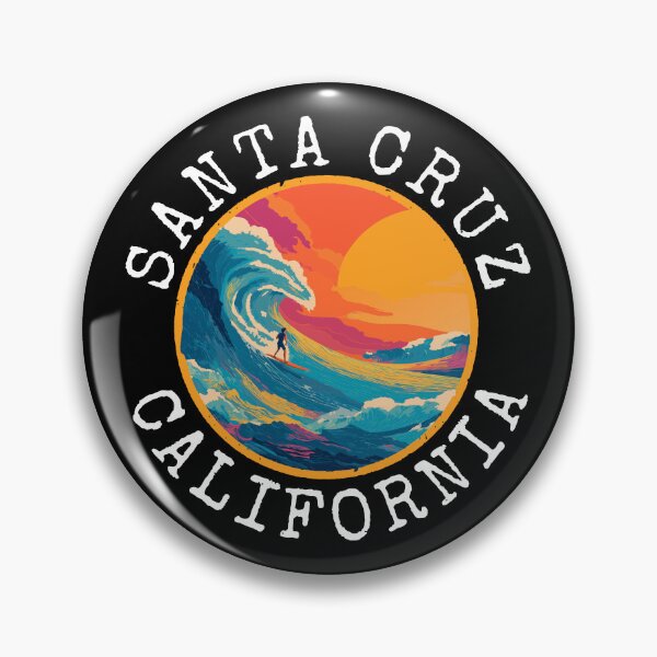 Item preview, Santa Cruz - California (with White Lettering) designed and sold by VelvetRoom.