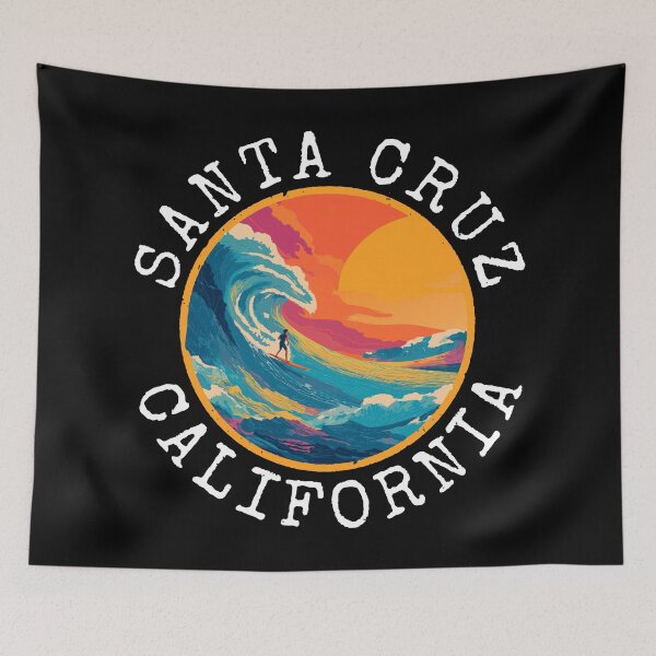 Item preview, Santa Cruz - California (with White Lettering) designed and sold by VelvetRoom.