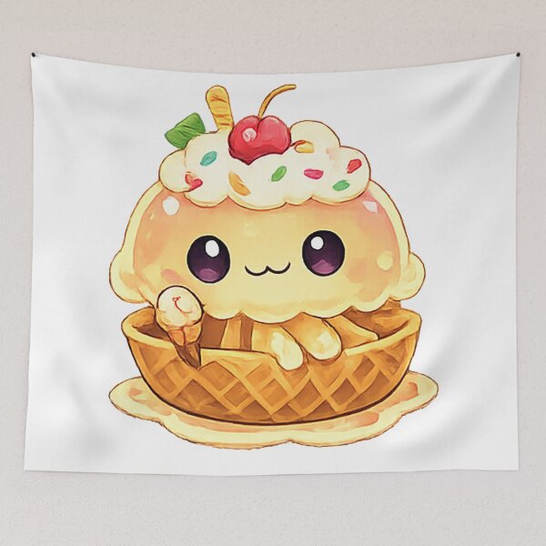 Item preview, Cute Ice Cream Jellyfish designed and sold by Jellyfishloveme.