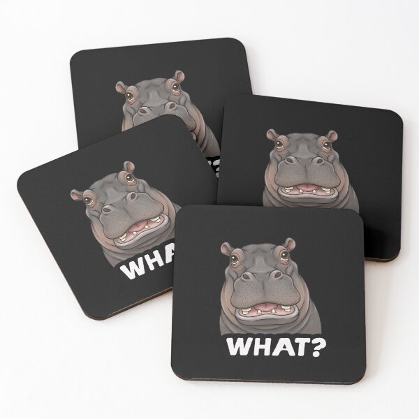 Item preview, Funny Hippopotamus What Humor Meme Zoo Boys Girls Kids designed and sold by rafaeltto.