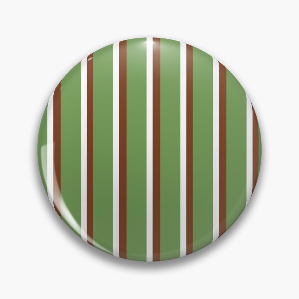 Item preview, Green with Brown and White Stripes Pattern designed and sold by OneThreeSix.
