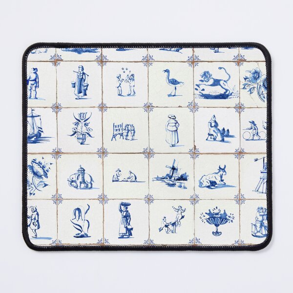 Item preview, Traditional Blue Delft Tile designed and sold by Sparrow Designs.