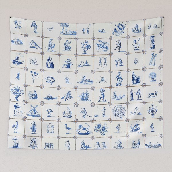 Item preview, Traditional Blue Delft Tile designed and sold by Sparrow Designs.